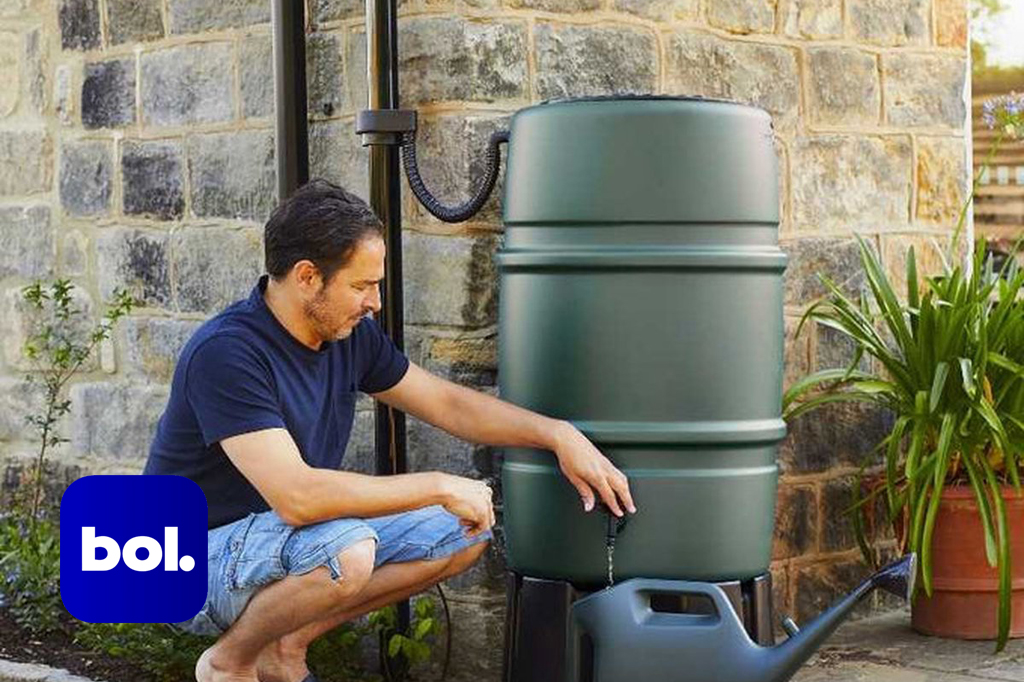 Bespaar geld met een regenton